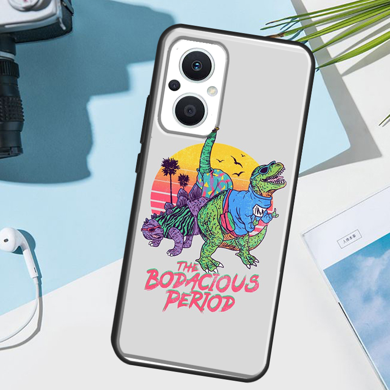 غطاء لطيف بتصميم ديناصور لهوات - مراجعة Oppo Reno 12 وسعره