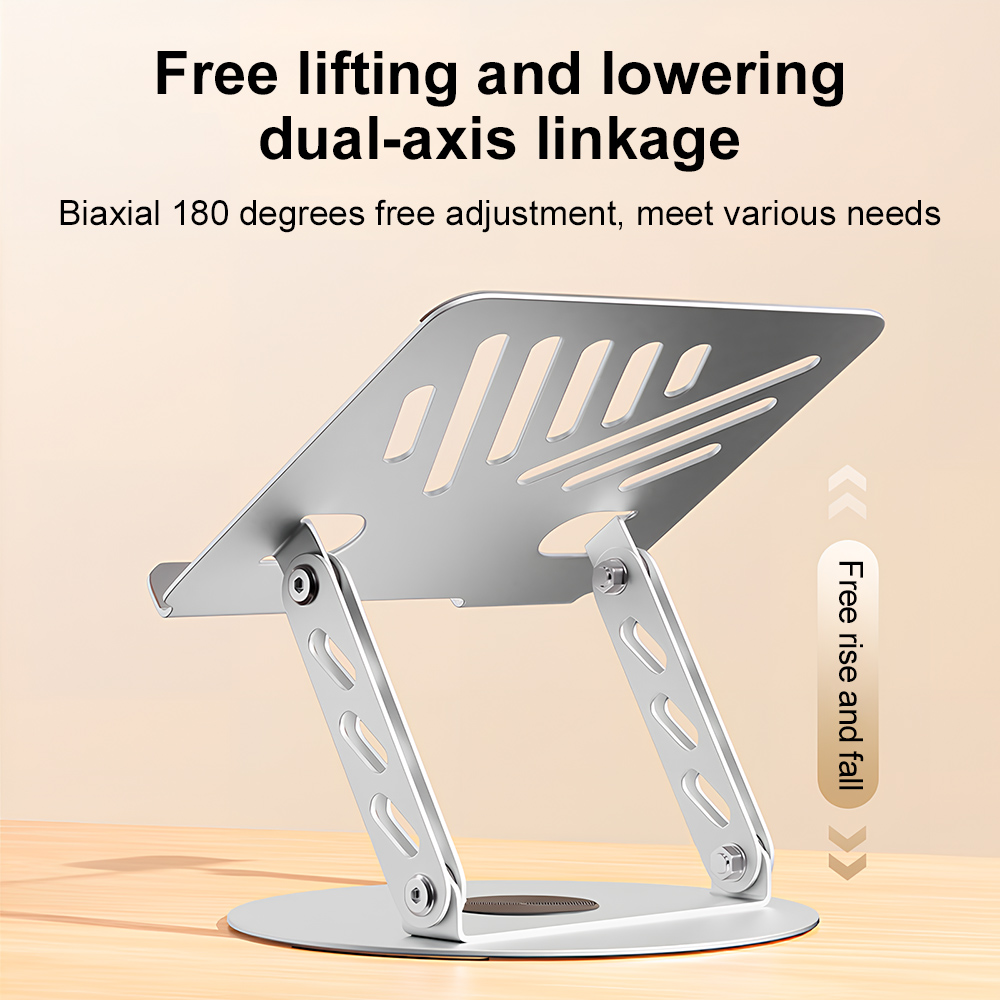 360 °   حامل لابتوب قابل للدور - مراجعة Cooling Stand Tablet وسعره