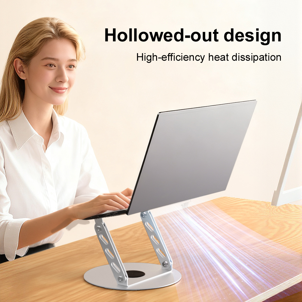 360 °   حامل لابتوب قابل للدور - مراجعة Cooling Stand Tablet وسعره