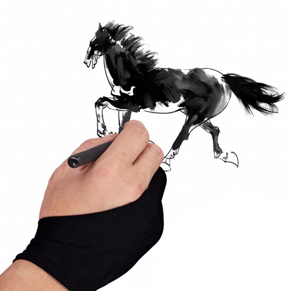قطعتان من قفازات الرسم للفناني - مراجعة Drawing Glove Artist وسعره