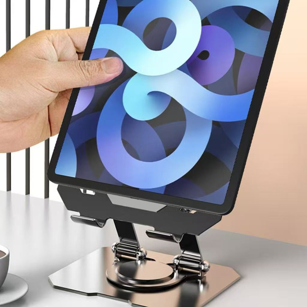 360 °   حامل لوحي قابل للدوران - مراجعة Cooling Stand Tablet وسعره