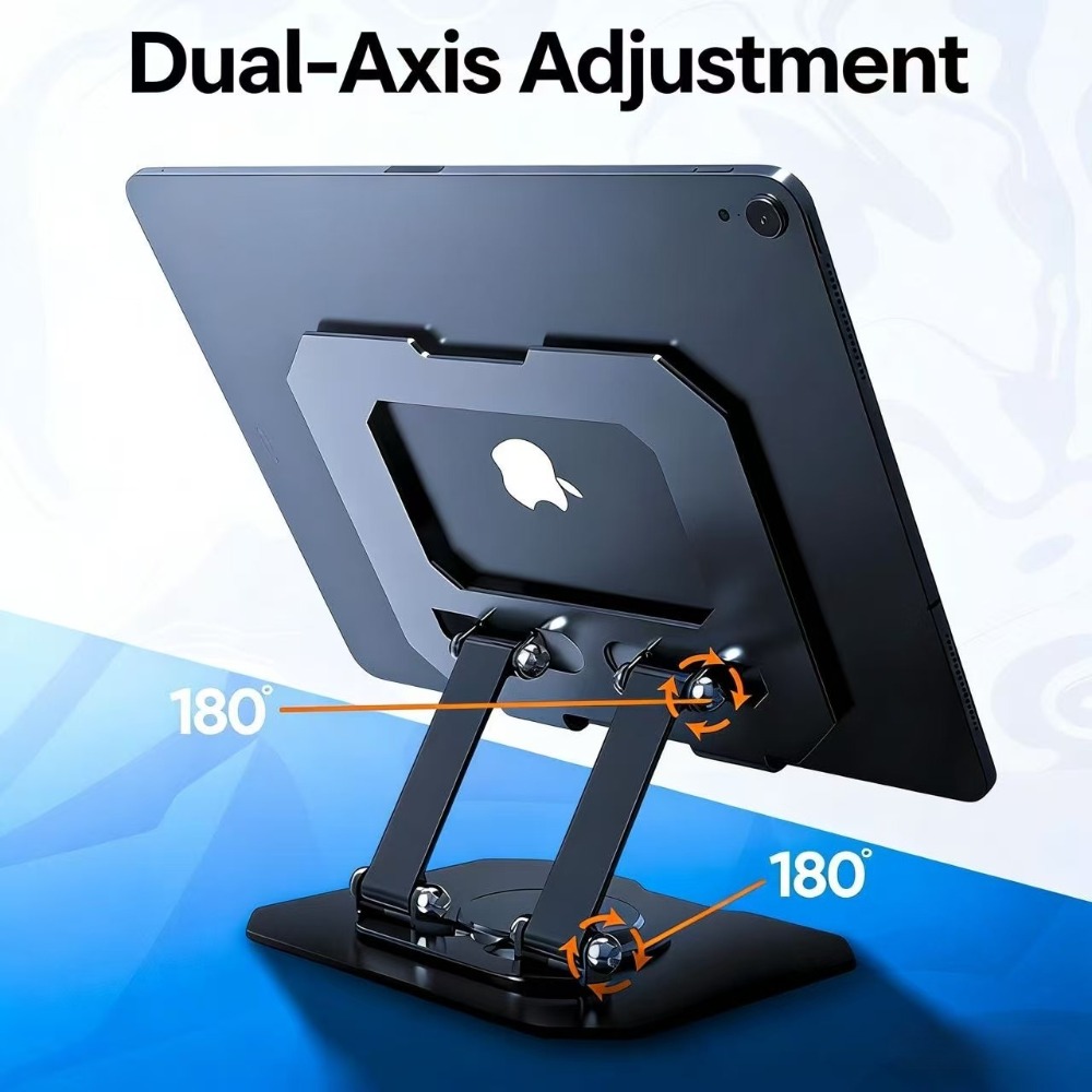 360 °   حامل لوحي قابل للدوران - مراجعة Cooling Stand Tablet وسعره