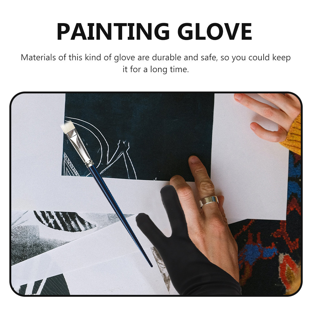 3 قطع من قفازات الرسم لليد الي - مراجعة Drawing Glove Artist وسعره
